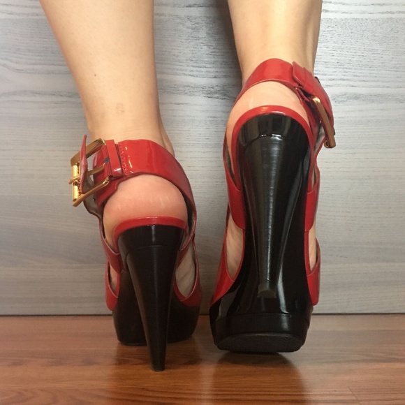 Michael Kors Red Shoes Woman - Picture 5 of 8